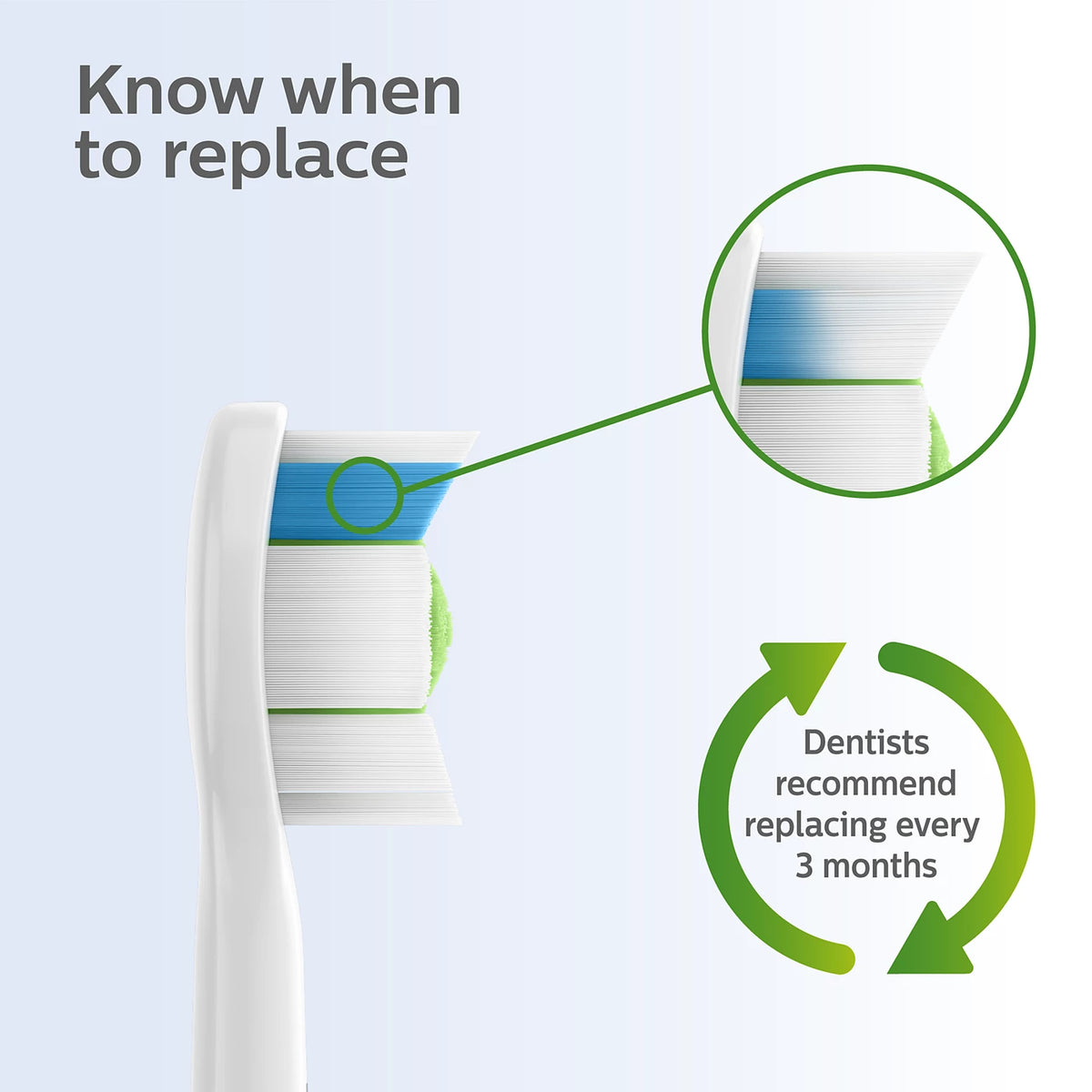 Philips Sonicare W2 Optimal White sonic toothbrush heads black, 4 pack