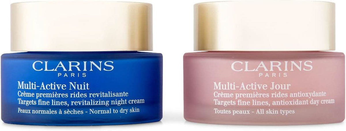 Clarins Multi-Active Day & Night Partners Gift Set 50 ml each