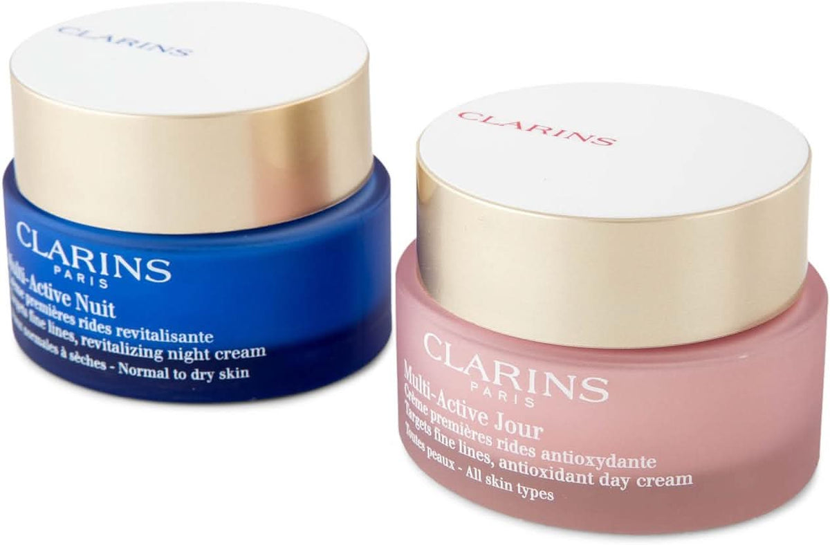 Clarins Multi-Active Day & Night Partners Gift Set 50 ml each